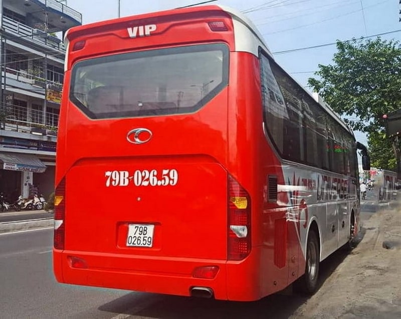 xe 34 chỗ Thaco A Chau Ninh Thuận