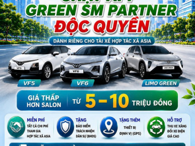 HTX Asia triển khai chương trình thu xe xăng cũ, đổi xe điện mới