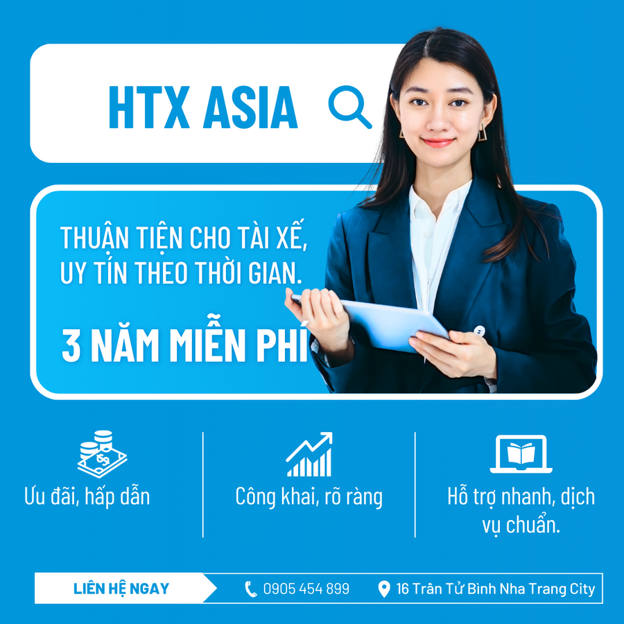 HTX Asia GRAB, BE Nha Trang, Khánh Hòa