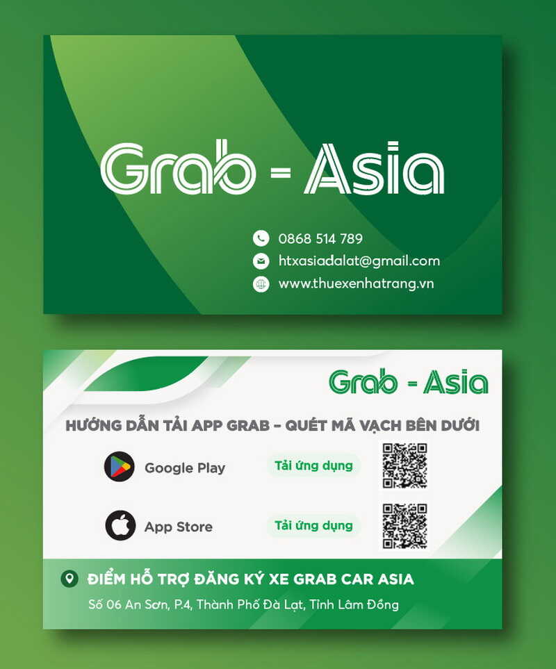 Grab Da Lat Lam Dong Vietnam