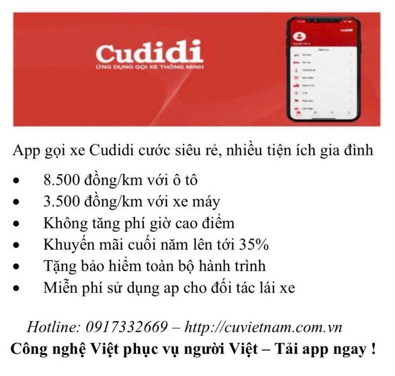 App Cudidi Asia Phú Yên